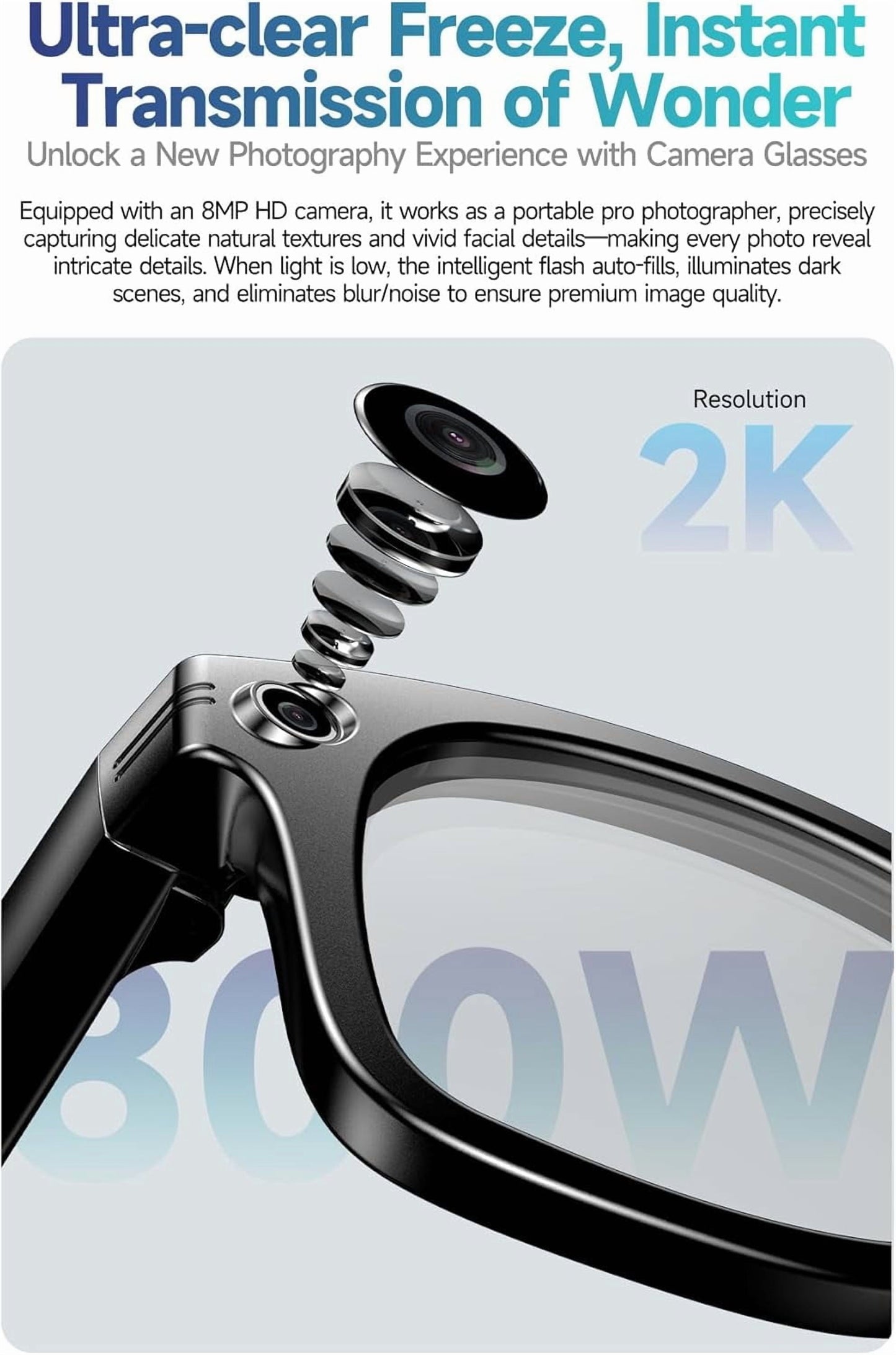 NexLens Vision AI™ Smart Glasses