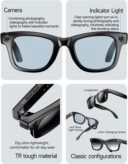 NexLens Vision AI™ Smart Glasses